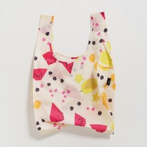 NWT BAGGU Standard Reusable Bag in Summer Fruit